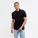 T-shirt (Polo) Male Minaku Regular Fit: Black Color, Rr. 54