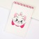 Notepad A5, on the crest, 40 sheets, cats aristocrats