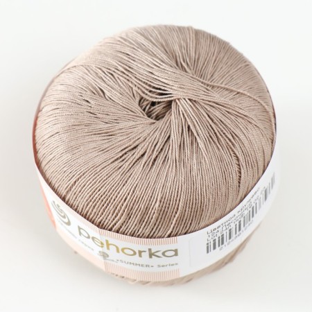 Yarn "Color lace" 100% Mercerized cotton 475m/50g (124-sand)-1
