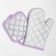 The kitchen set of the share "Romance", a severity of 17*17 cm, mitten 26*16 cm, 100% of the p/e