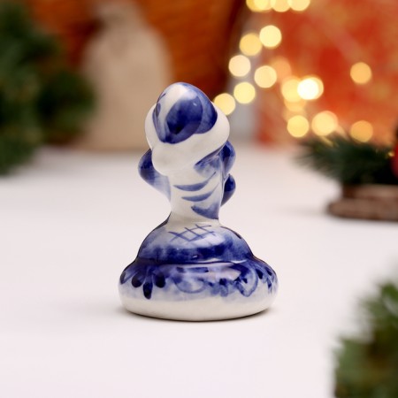 Souvenir "Snake in a hat", Bolshoi, Gzhel-2