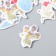 Stickers for creativity "Flower Garden" set 46 pcs 4.4x4.4x1.1 cm