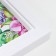 Photo frame plastic in 2 photos 10x15 cm "Birds on a branch" white 17.5x29.5 cm