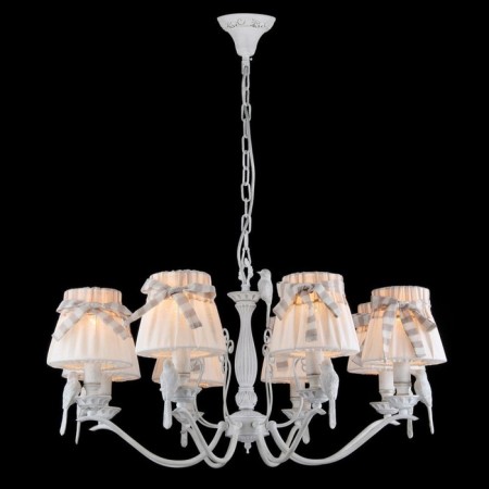 Maytoni ARM013-08-W, 8HE14, 40W, 75x75x88 cm, white antik color-2