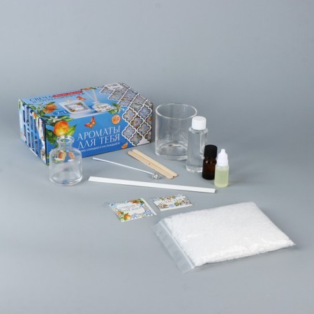 Set for creating a candle and diffuser "fruit aroma"-7