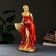 Figure with a pot "Girl with a basket" Red bronze, 1l / 30x64x32cm