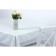 Finished tablecloth Meiwa, rectangular, 152 x 228 cm, white color