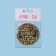 Pocket mirror “impudent”, d = 7 cm, black color