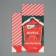 Folding box "New Year's Post", 22 x 30 x 10 cm, New Year