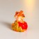 Polystone souvenir "Tigeron with a bag of gold coins" mix 2.5x2.1x2.1 cm
