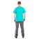 T-shirt Payer Infinity, Cotton, Tiffany, XS