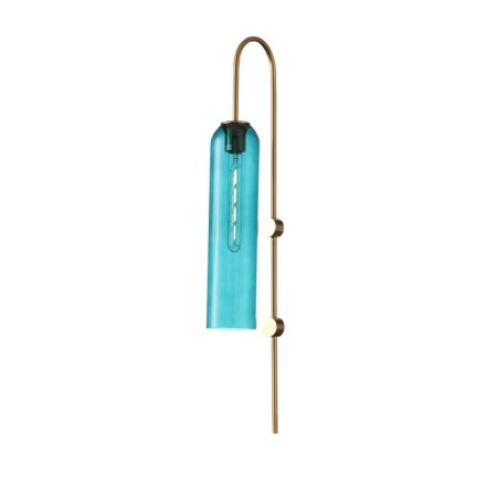 Wall lamp ST LUCE. SL1145.381.01. Callana. 1x60 watts, E27, 10x78 cm, brass color