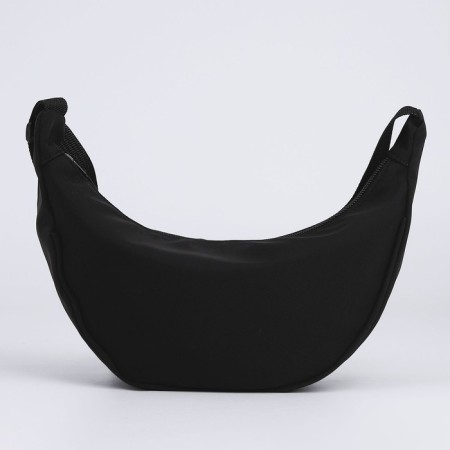 Women's bag from textiles, 30x17x6 cm, black-3