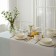 The tablecloth "Ethel" 240x165 cm, col. gray-blue, 100% cotton, 163 g/m2