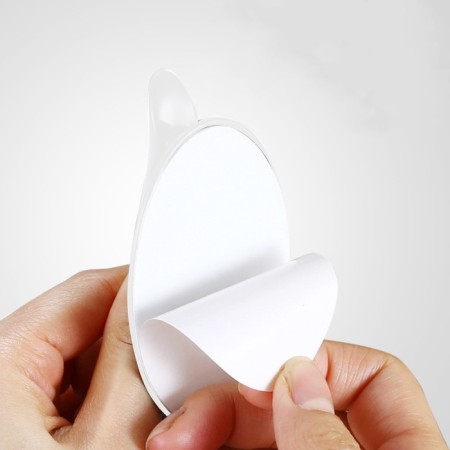 Furniture handle self -adhesive cappio, l = 95 mm, plastic, white color-8