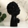 Polystone figurine "Love" Black color 12 x 6.5 x 22 cm