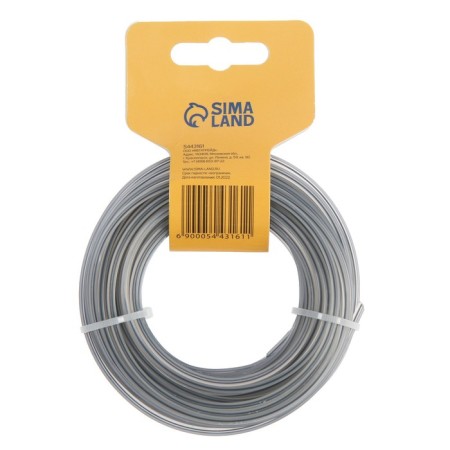 Flaim for the trimmer tundra, cross section with residential, two -component, d = 2.4 mm, 15 m-1