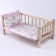 Puppet bed "Zaychat", x/b: sheet, blanket 46 × 36 cm, pillow 23 × 18 cm