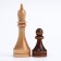 Chess figures are tournament, wood, king 10.5 cm, d-3.5, paw 5.6 cm, d-3 cm