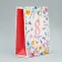 Gift package laminated, packaging, "flowers", MS 18 x 23 x 8 cm