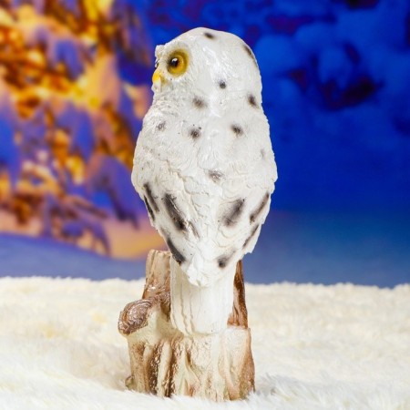 Garden figure "Owl on the stump" Polar, 28cm-7