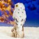 Garden figure "Owl on the stump" Polar, 28cm