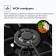 Hon surface Delvento V45V35B001, gas, 3 burners, black