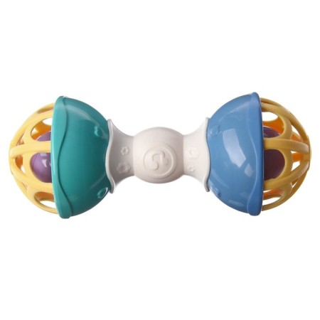 The rattle "Gantelka", with elastic elements, crush me-2