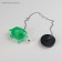 Bath traffic jam with a toye tortoise pretext, (top diameter 5.1 cm, bottom 4.6 cm), a chain 40 cm, color mix