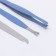Manicure set, 5 objects, in case, blue/white color
