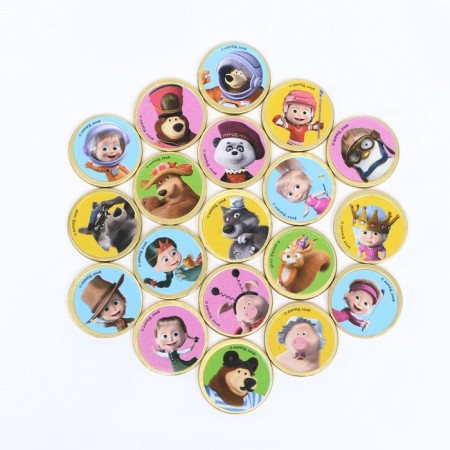 Chocolate coins "Masha and the Bear", 6 g-3