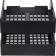 A set of boots for paper horizontal Strong 2 pieces, on metal rods, black