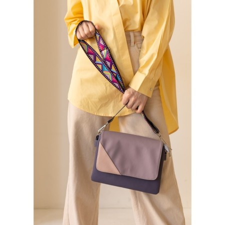 Bag-mixer on magnet, lilac color/powder/lilac-6