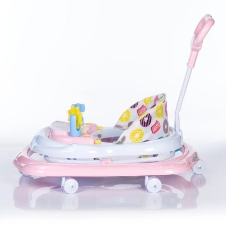 Walks Jolly Walk XT BW130, 6 wheels, with light -and -language effects, pink color-1