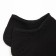 Women's socks "trackers", black color, size 23-25