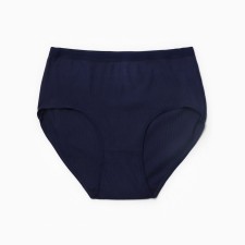 Women's panties, dark blue color, size 54-56