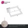 Ersh for the toilet IDDIS SLIDE, 113x103x336 mm, matte glass, chrome