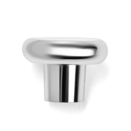 Handle button tundra RK101, color chrome with a white insert-6