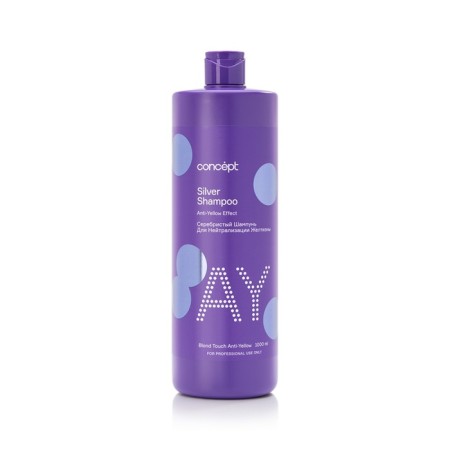 Silver shampoo Concept Anti-Yellow for light shades, 1000 ml