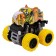 Friction Funky Toys "Tiger", 4x4, springs, yellow color