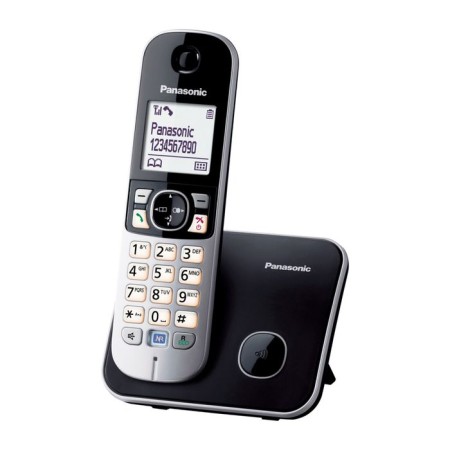 Radio Telphone Dect Panasonic KX-TG6811RRUB black, AOO-1