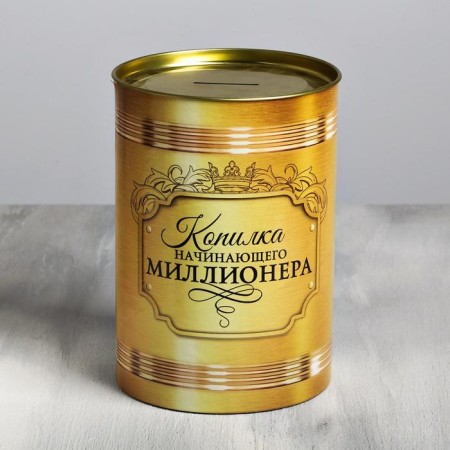 XXL piggy bank “Beginning Millionaire”, 20 x 12.5 cm-3
