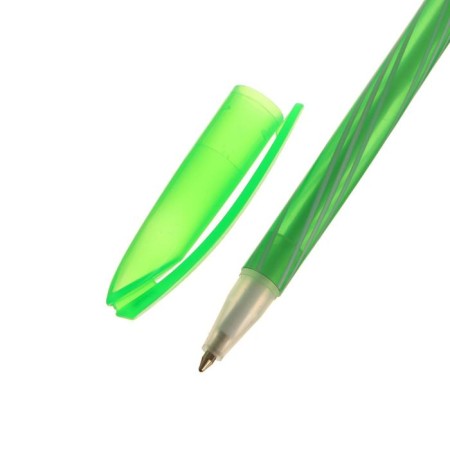 Ballpoint handle Calligrata "Spiral", 0.5 mm, blue rod, mix-2