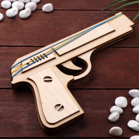 Souvenir weapon "Rezin -shooting" collected 21x12 cm-1