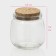 Glass jar for spices with a cork lid "Parfa", 200 ml, 7.3 × 7.2 cm