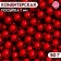 Confectionery Sprinking "Stylish Solution", 7 mm, red, 50 g
