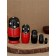 Nesting doll "forget -me -not black scarf" 5 puppet