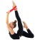 Crap for rhythmic gymnastics Grace Dance, 2.5 m, red color