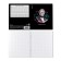 Subject notebook, 48 sheets, cage, computer science Erichkrause "Persons", plastic cover silk-screen covers, Blok Offset 100%, information block