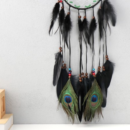 Dream Circle "Circle. Paviline feathers" d = 17 cm 17x74 cm-2